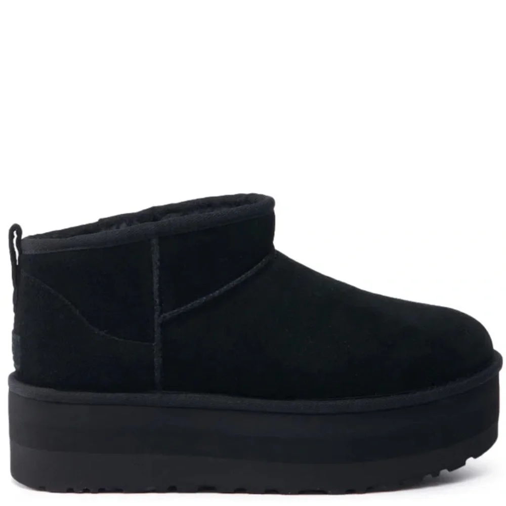 Black UGG Classic Ultra Mini Platform Bootie